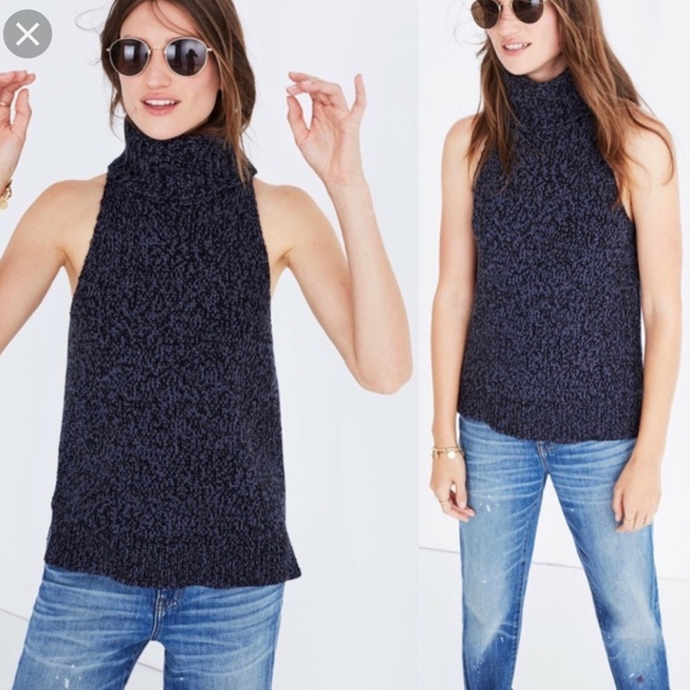 Made well sleeveless sweater